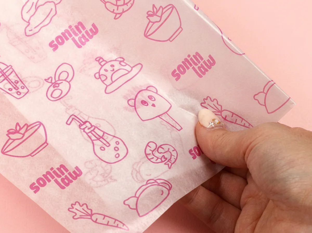 Responsibly sourced eco-friendly custom tissue paper for sustainable branded packaging